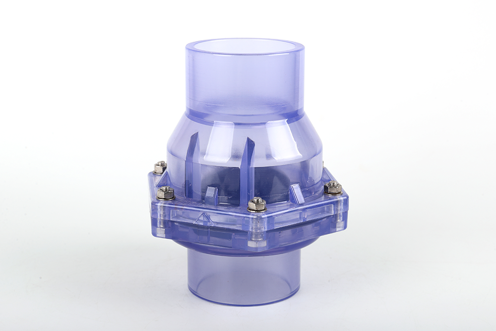 讷河透明翻板式止回阀